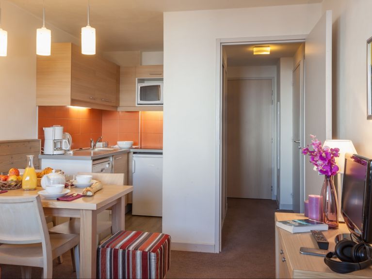 Appartement Les Gémeaux studio met slaaphoek