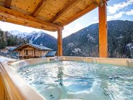 Chalet Balcon du Paradis met buiten-whirlpool en sauna-3