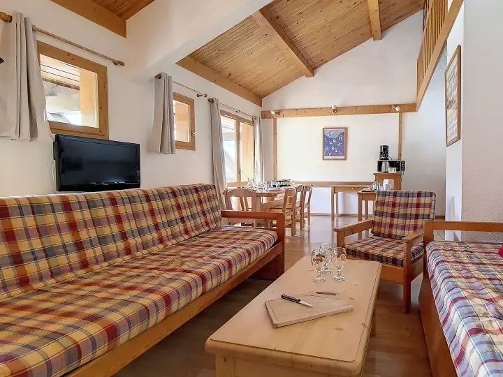 Appartement Résidence Le Hors Piste met mezzanine