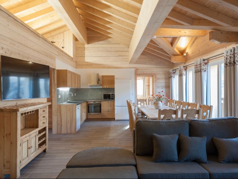 Chalet-appartement Emma met houtkachel