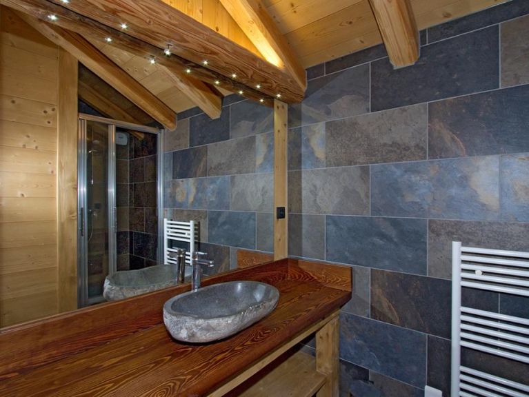 Chalet Le Prestige Lodge met privé-zwembad