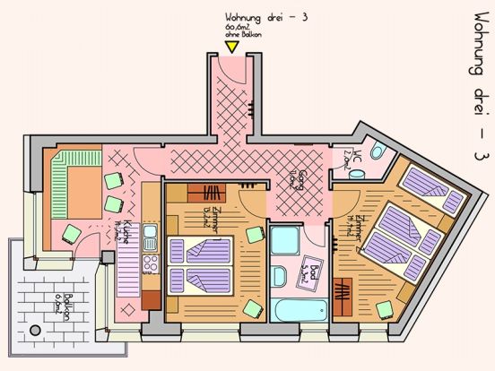 Appartement Beim Brunnen-10