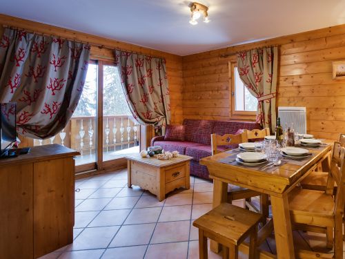 Chalet-appartement CGH Résidence Le Hameau du Beaufortain Zilver - 4-6 personen
