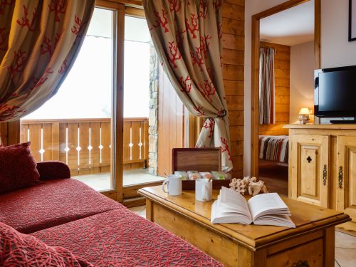 Chalet-appartement CGH Résidence Le Hameau du Beaufortain Zilver - 4-6 personen