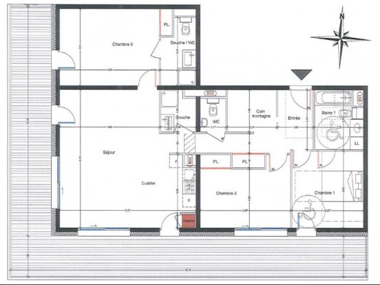 Appartement Les Loges Blanches-18