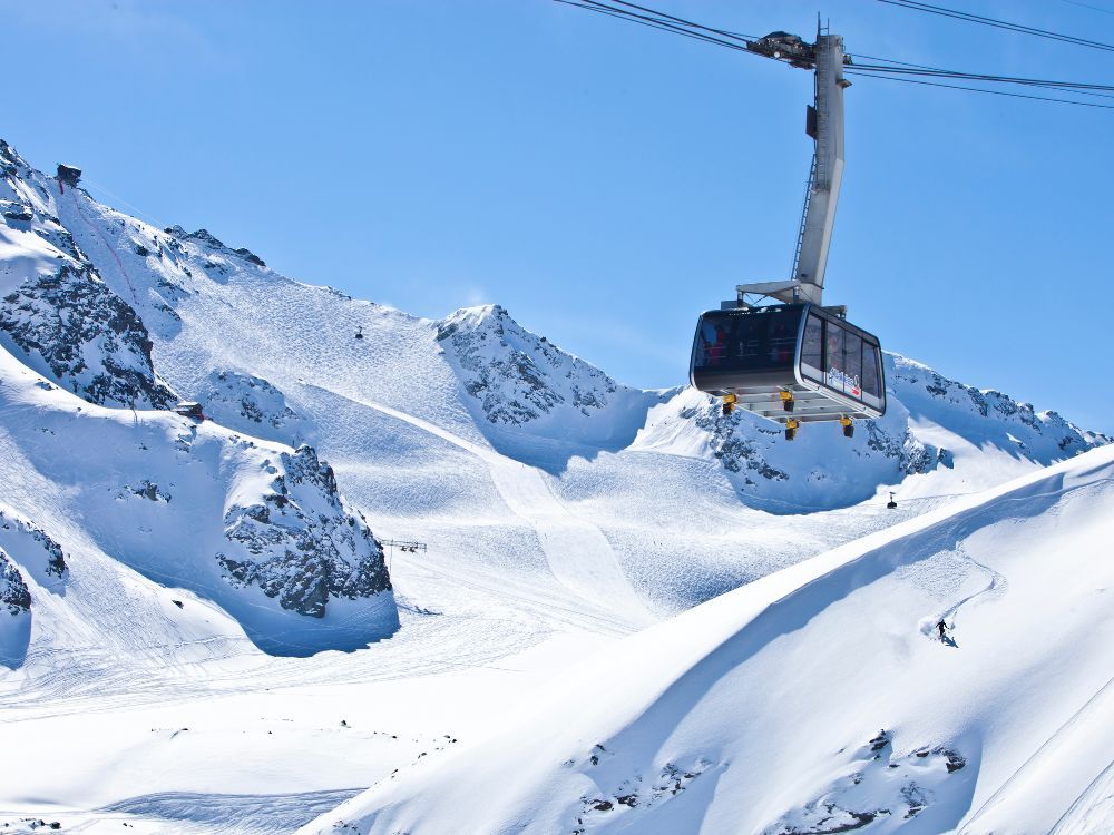 Gondel Les Quatre Vallées 