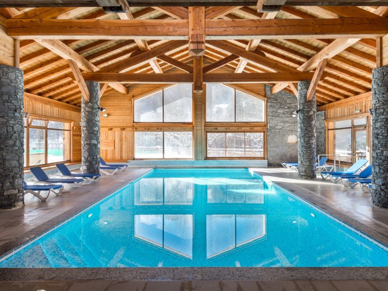 Chalet-appartement Le Hameau du Rocher Blanc met slaaphoek