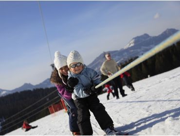 Skidorp Kindvriendelijk wintersportdorp met uitzicht op de Mont Blanc-4