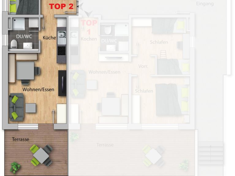 Chalet-appartement Karli Top 2