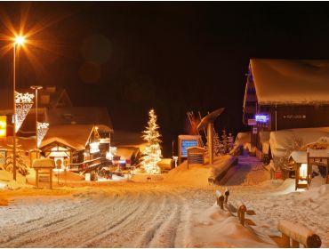 Skidorp Kindvriendelijk wintersportdorp met uitzicht op de Mont Blanc-6