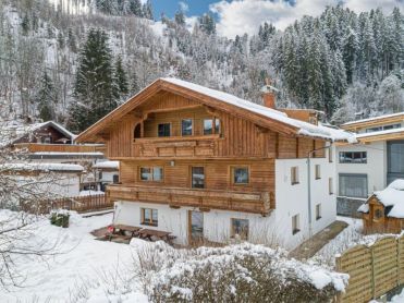 chalet in de alpen