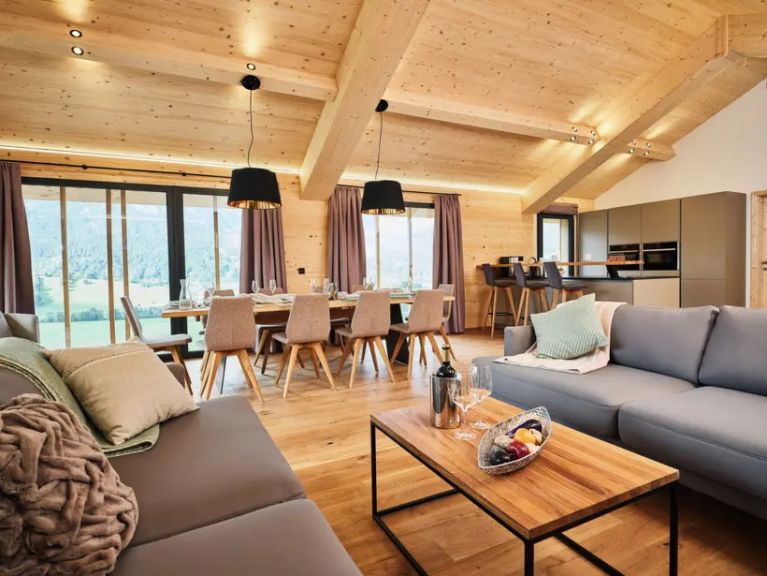 Chalet-appartement Bergresort Hauser Kaibling Chalet met privé buitenzwembad