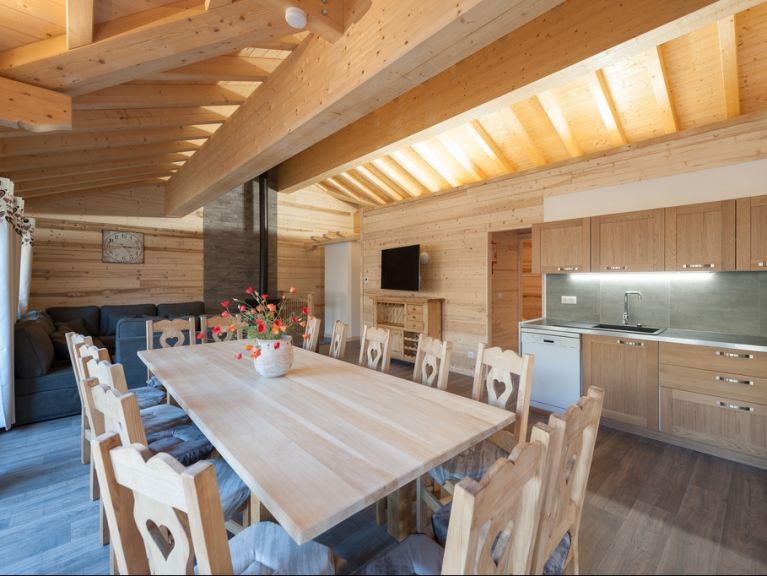 Chalet-appartement Emma met houtkachel