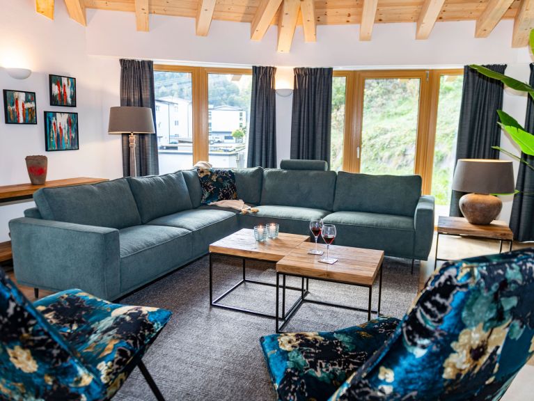Appartement Kaprun Glacier Estate Penthouse met sauna