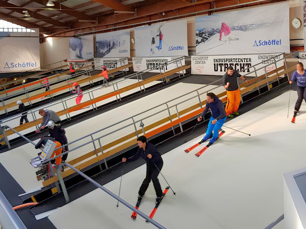 Skiles op rolbanen bij SnowSportCenter Utrecht