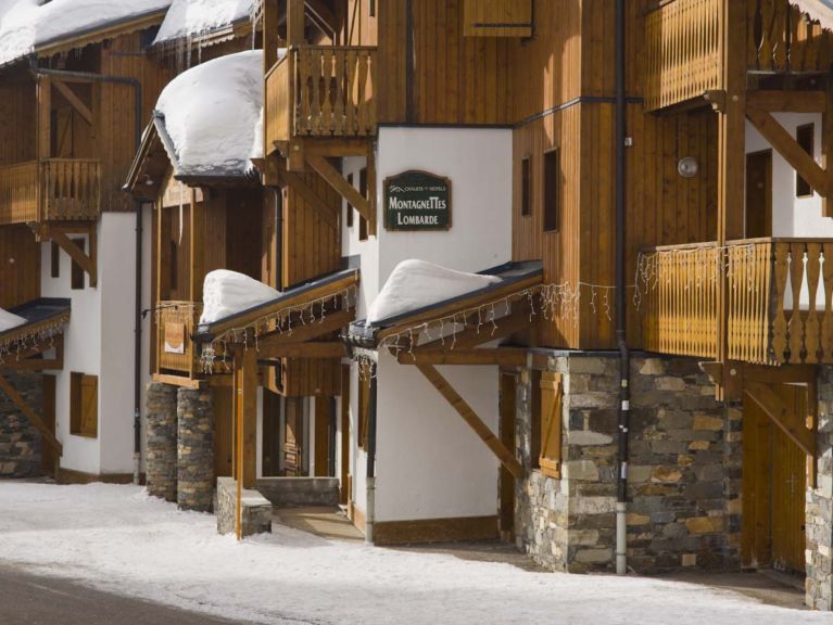 Chalet-appartement Montagnettes Lombarde met sauna