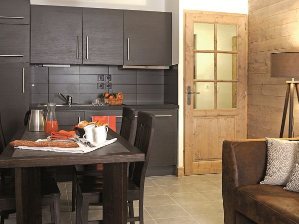 Chalet-appartement Les Fermes Emiguy met slaaphoek