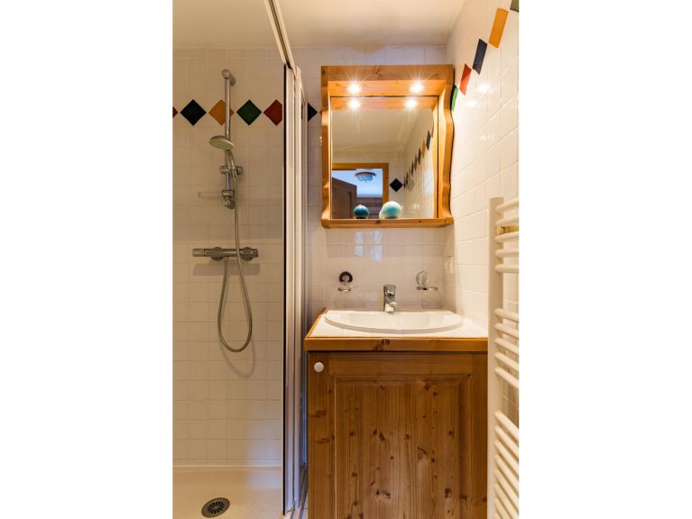 Chalet-appartement Le Hameau du Rocher Blanc met slaaphoek