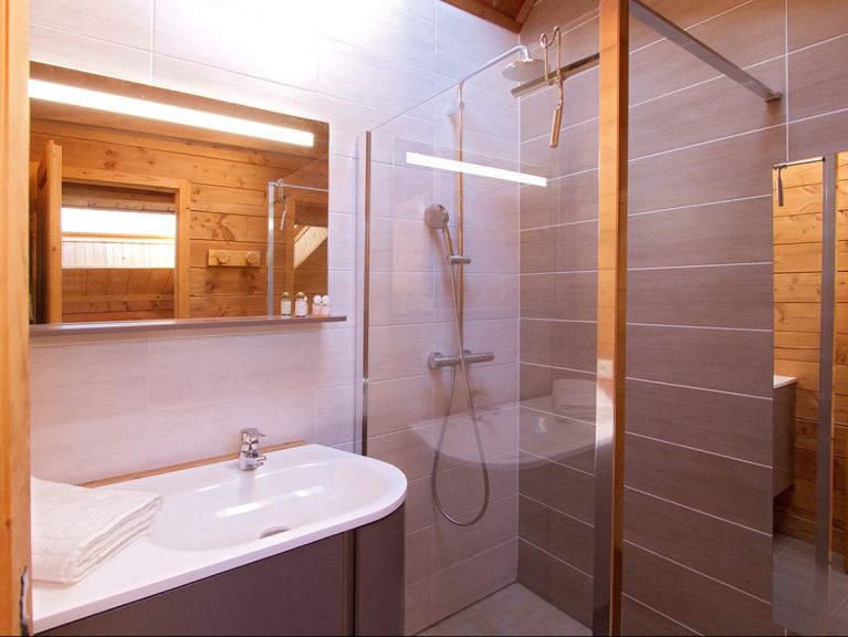 Chalet Le Panorama met buiten-whirlpool