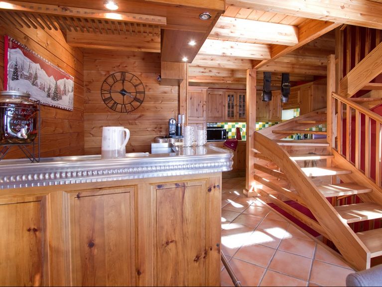 Chalet Le Panorama met buiten-whirlpool