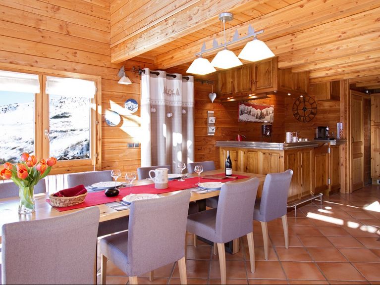 Chalet Le Panorama met buiten-whirlpool