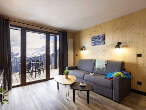 Appartement Club MMV L'Etoile des Sybelles Comfort (bergzicht) - 4-6 personen
