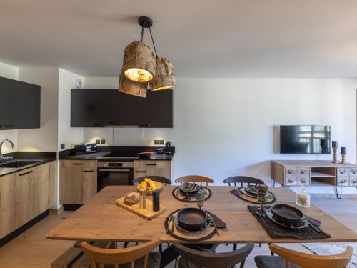Chalet-appartement Le Cristal Lodge Bergzicht - 6-8 personen