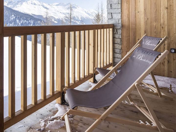 Chalet-appartement Le Hameau de Barthélémy met cabine