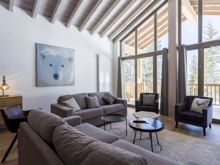 Chalet-appartement Le Hameau de Barthélémy bergzicht