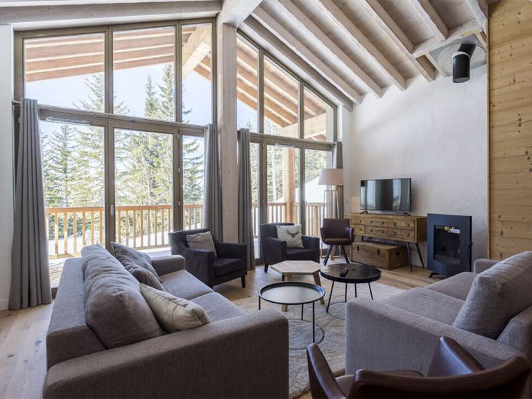 Chalet-appartement Le Hameau de Barthélémy bergzicht