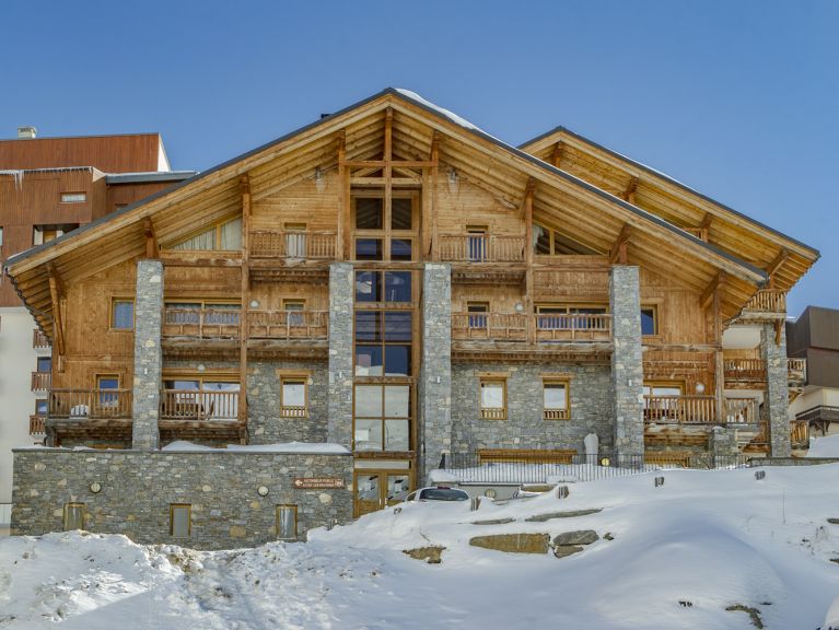 Chalet-appartement Dame Blanche met sauna en open haard