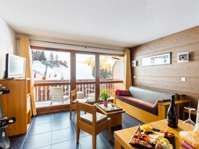 Chalet-appartement Les Chalets d'Edelweiss met slaaphoek-2