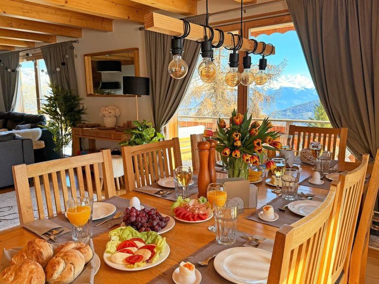 Chalet Marguerite met buiten-whirlpool