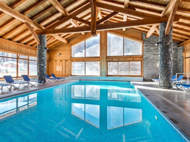 Chalet-appartement Le Hameau du Rocher Blanc met slaaphoek