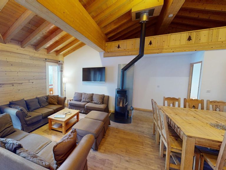 Chalet-appartement Emma supérieur, met houtkachel