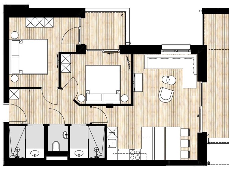 Chalet-appartement AlpenParks Rehrenberg Superior