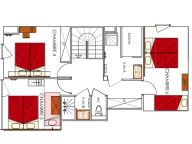 Chalet-appartement Dame Blanche 28 (combinatie 2x 14) personen met twee sauna's-29