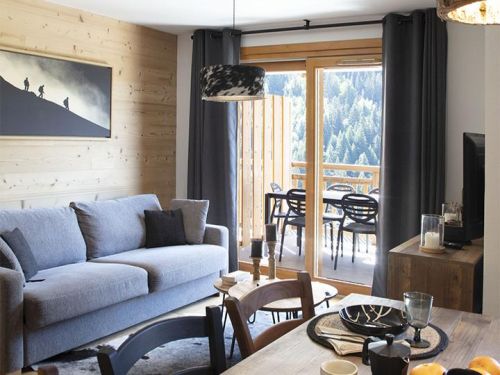 Appartement Résidence Les Edelweiss Bergzicht - 6-8 personen