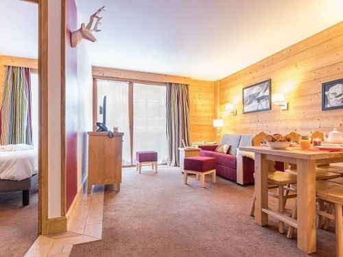 Appartement Les Chalets du Forum met cabine - 4-6 personen