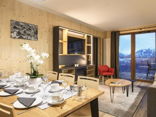Appartement Club MMV L'Etoile des Sybelles bergzicht - 8-10 personen
