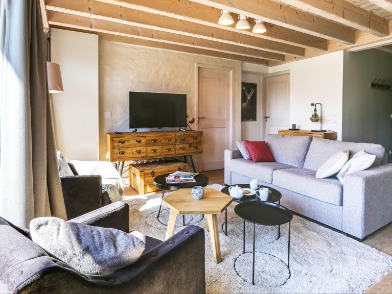 Chalet-appartement Le Hameau de Barthélémy bergzicht