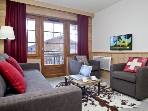 Chalet-appartement Les Fermes de Châtel met cabine - 4-6 personen