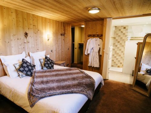 Chalet du Cocoon Le Cocoon met sauna en buiten-whirlpool - 16-19 personen