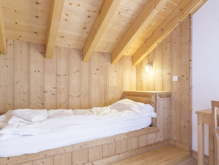 Chalet-appartement Dame Blanche 28 (combinatie 2x 14) personen met twee sauna's
