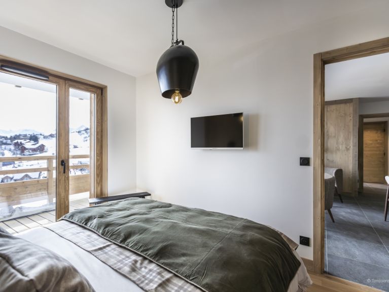 Chalet-appartement Le Caprice Blanc studio