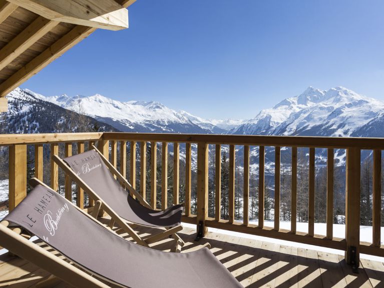 Chalet-appartement Le Hameau de Barthélémy bergzicht