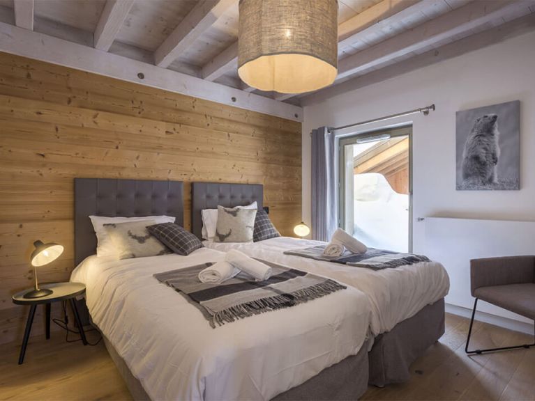 Chalet-appartement Le Hameau de Barthélémy bergzicht