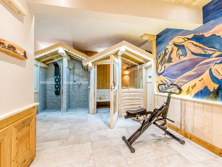 Chalet Le Pré Rene, met sauna en buiten-whirlpool