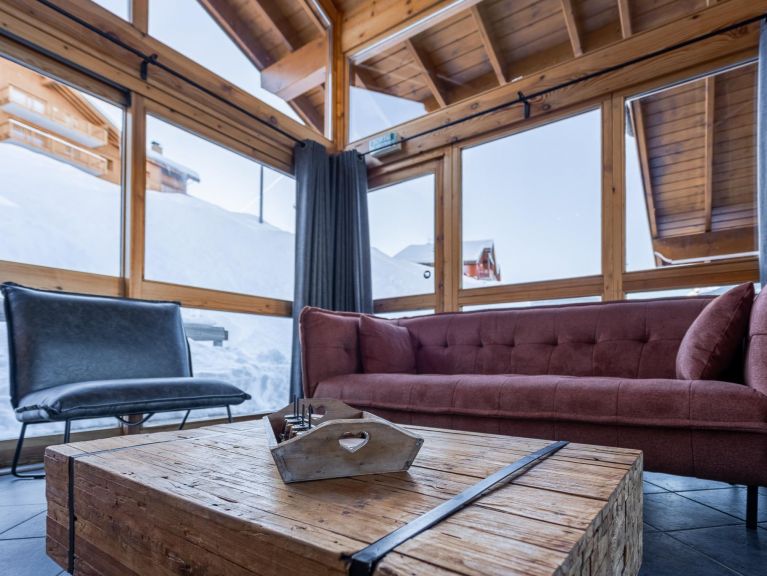 Chalet De Vallandry Le Dahu met sauna
