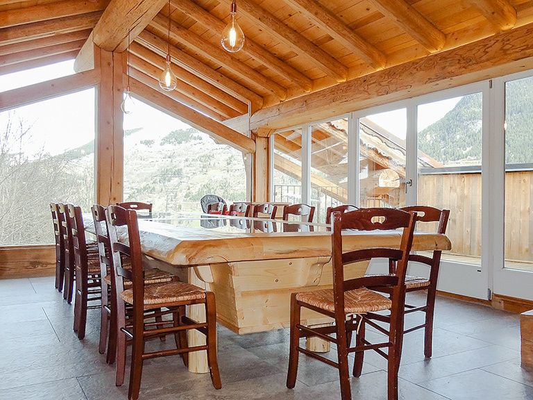 Chalet Le Pré Rene, met sauna en buiten-whirlpool